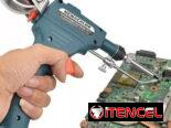 pistola de soldar manos libres con accesorios