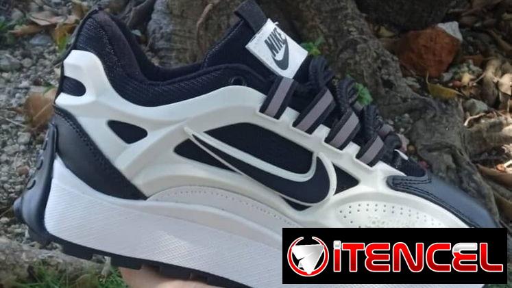 Tenis Nike Bailleli blanco y negro (zapatos únicos para usted)