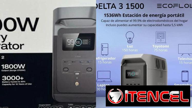 Ecoflow, bateeias extra , estaciones y kit de paneles solares
