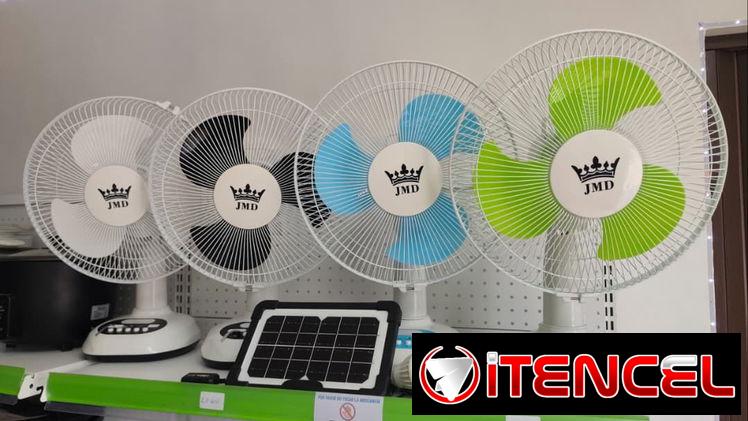 Ventilador de  Mesa Recargable JMD 12 con bateria de litio nuevo con garantía !