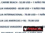 Reservas para hoteles en Vardero y Habana