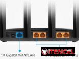 Router Sellados TP-Link Router WiFi Gigabit AC1200 (Archer A6) El Asesino de Zonas Muertas 55821991