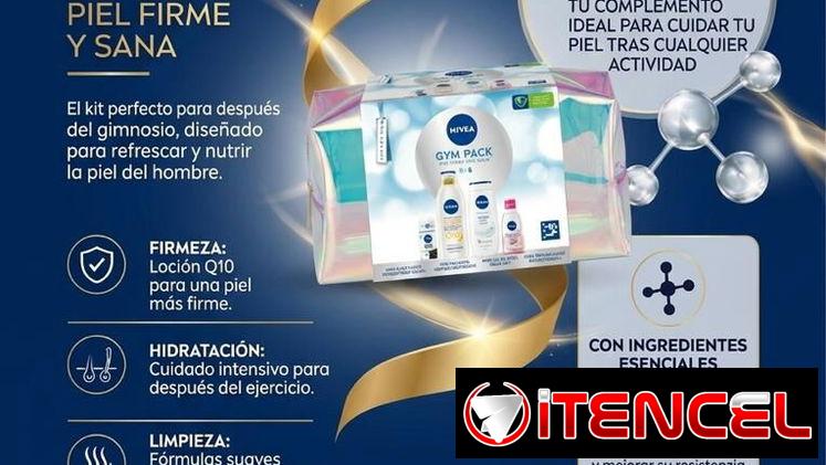 Nivea kit de cuidado corporal 4 productos más neceser incluido