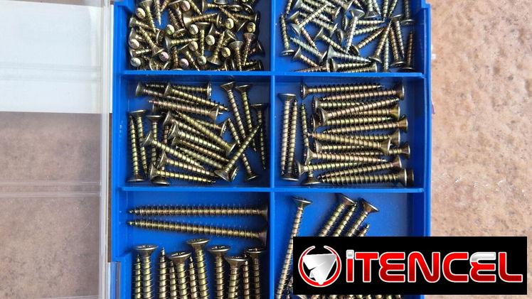 CAJA PEQUEÑA DE TORNILLOS (160 PCS)