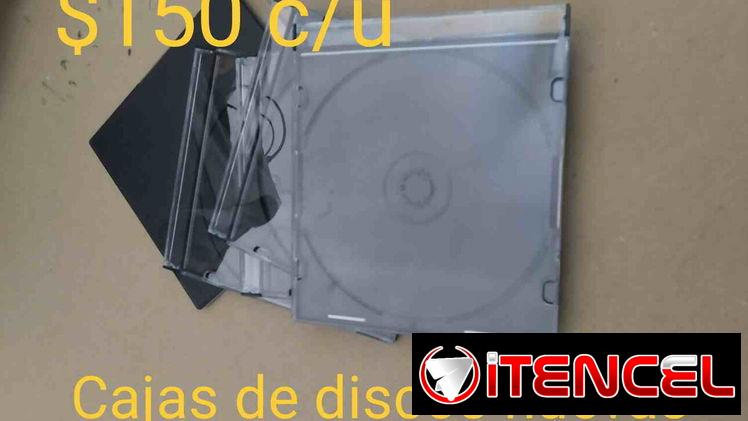 Cajas de discos nuevas para CD, DVD y Blueray