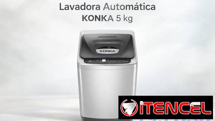 Lavadora KONKA Automática de 5 kg