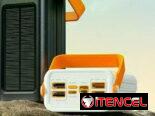 Cargador portátil de 70000mah con panel solar