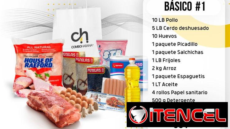 Combos de alimentos con entrega GRATIS en 24h (Kinetica)