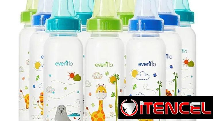 Biberón Evenflo con estampados