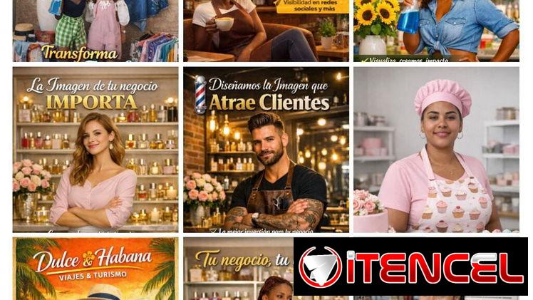 Creación de imágenes y carteles para tu negocio tuejor opción