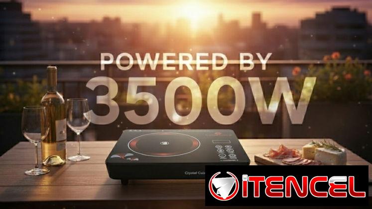 cocina infrarroja de 3500 watt