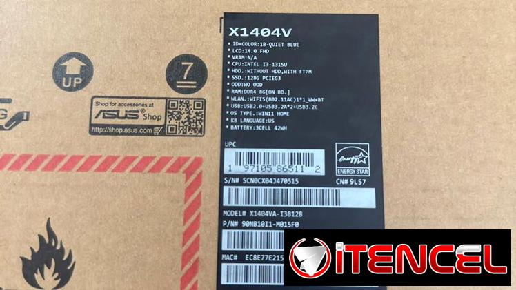 350USD Laptop Asus nueva en caja