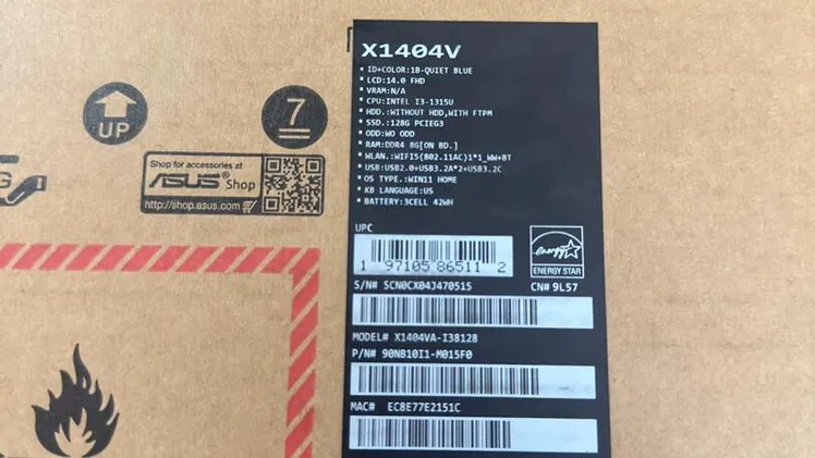 350usd Laptop Asus nueva en caja