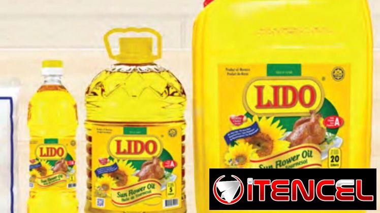 Aceite de 1 litro Lido por contenedor