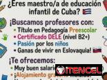 Oferta laboral en el extranjero 🇸🇰🇨🇺