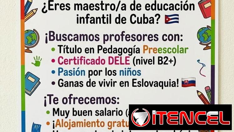Oferta laboral en el extranjero 🇸🇰🇨🇺