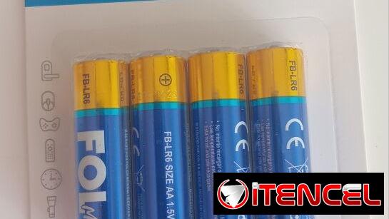 Pilas alkalinas AA $1100