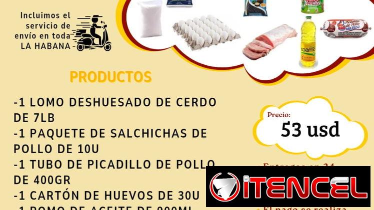 Combos de comida con entrega en toda La Habana – desde 47 USD (Kinetica)