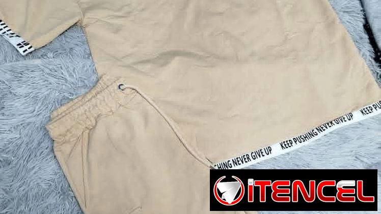 Conjuntos de shorts y pullover Oversize 4 puertas .   25 Usd