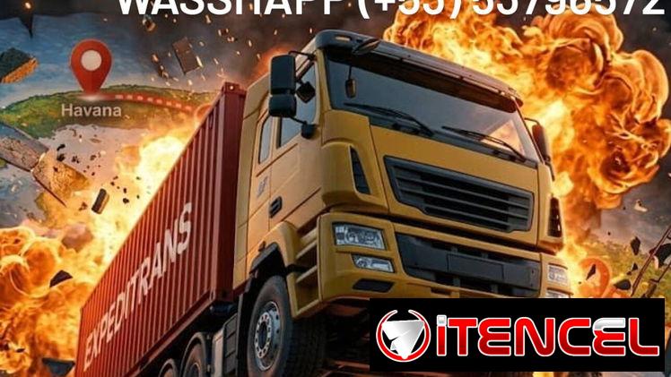 Transporte de contenedores a toda Cuba