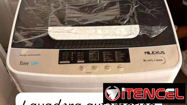 Lavadora automática Milexus 7,5 kg