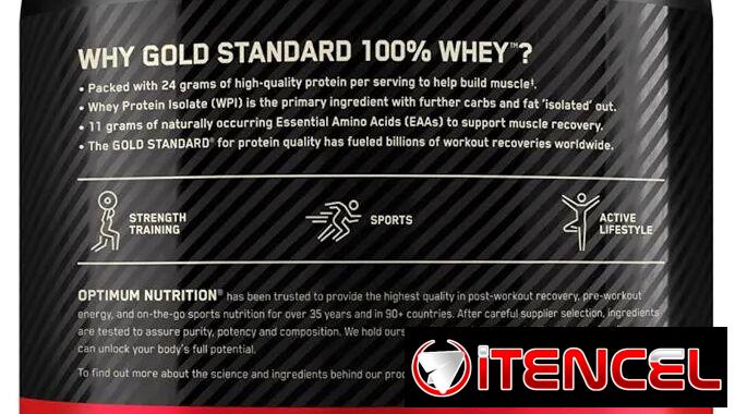 Whey Protein Proteína ON 73 servicios helado de vainilla