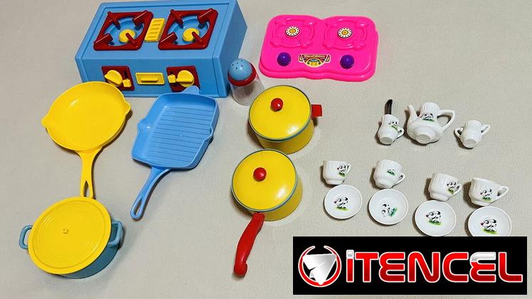 Juguetes nuevos y de uso para niños