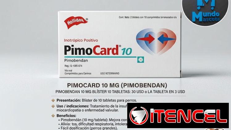 Pimobendan 10mg para perros