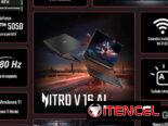 Laptop Gaming Acer Nitro V 16″ IPS 180Hz Ryzen 5 240  16gb Ram 512GB SSD NVme RTX5050 8gb