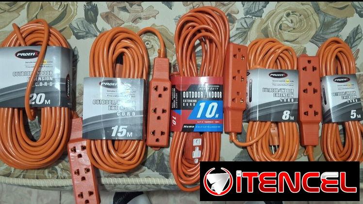 Extensiones Eléctricas de 3-5-10-15-20 metros