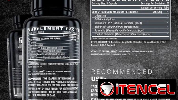 Lipo 6 HADCORE (Potente quemador de grasa) 60cap – 60serv 58234161 FITNESSARMY