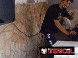 Dj con audio y pantalla