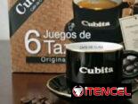 ☕️Juegos de 6 tazas Cubitas de café con leche con 6 platillos /40 usd☕️