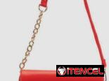 Cartera Jenifer López roja Ferrari