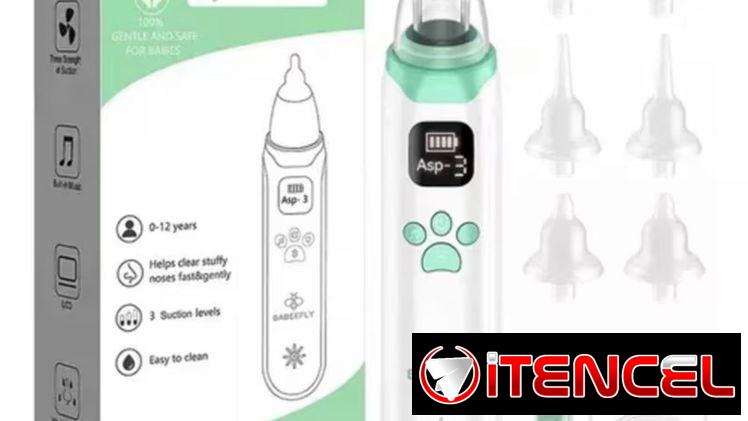 Aspirador nasal para bebés y niños 💙🩷
