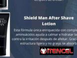 Perfume para Hombres Masculine junto al set Shieldman