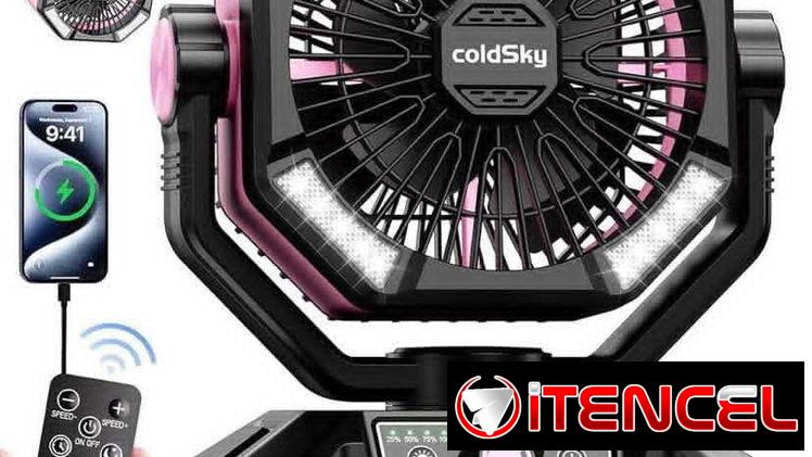 Ventiladores recargables ColdSky 20000MHA 🌬