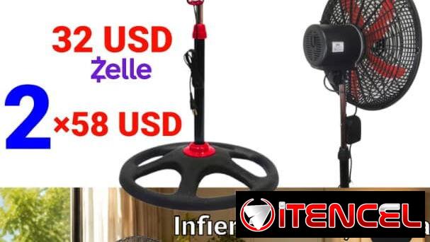 🌀 **Ventilador de Pedestal 18″ KOF EXPRESS – Tipo Ciclón – ¡Solo 32 USD!
