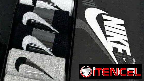 Medias Originales Nike blancas, negras y gris gordas originales duraderas unisex sirven tanto para hombre como para muje