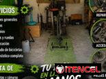 Taller de reparaciones y mantenimiento de bicicletas