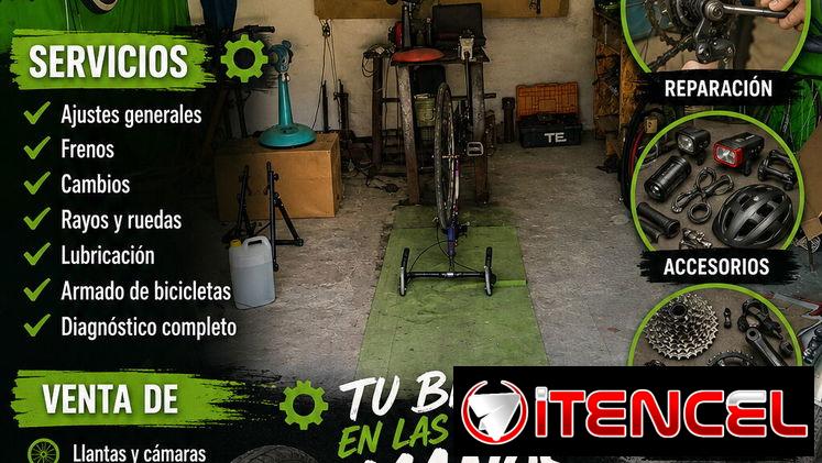 Taller de reparaciones y mantenimiento de bicicletas