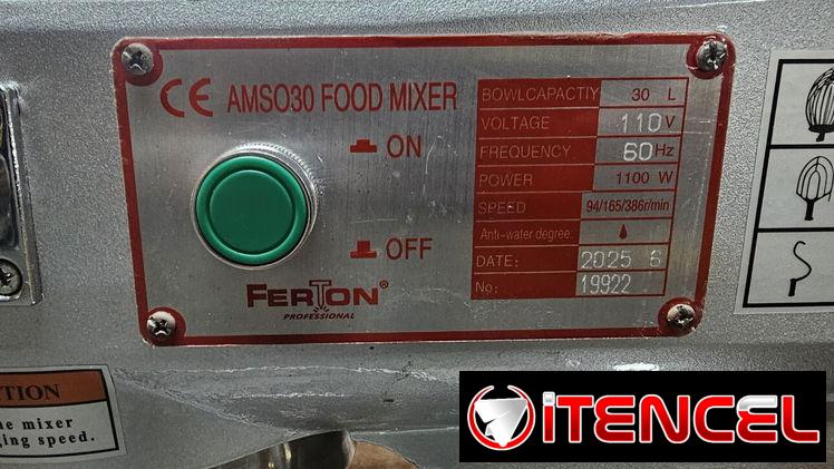 ✅️ MEZCLADORA PROFESIONAL PARA DULCERIA 30L ✅️ NUEVA EN SU HUACAL 📦