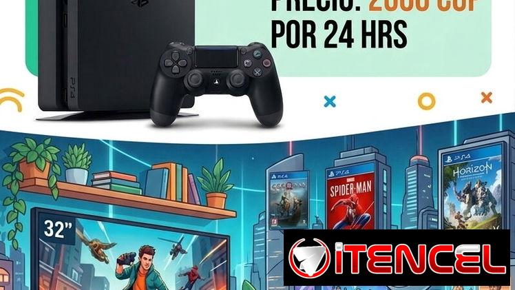 Se alquila ps4 y pc