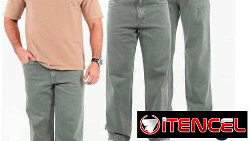 Pantalón mezclilla colores urban baggy