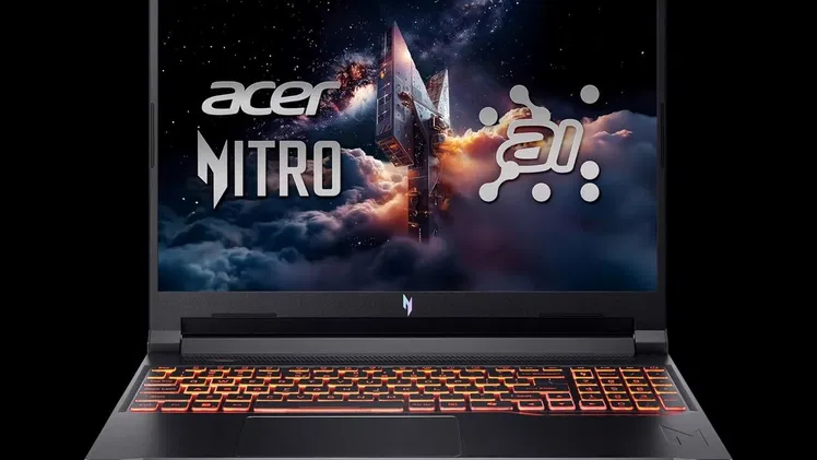 🎮 Laptop Acer Nitro V 16″ Ryzen 5 – 16GB DDR5 / 512GB SSD NVMe / RTX 5050 – NUEVA