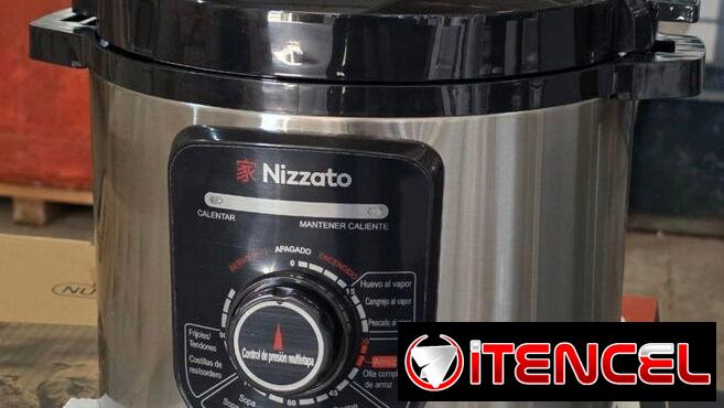 Olla reina Multifunción 6lt Nizzato de Botón Analógica, Precio $80 USD Transporte Incluido Garantia y factura
