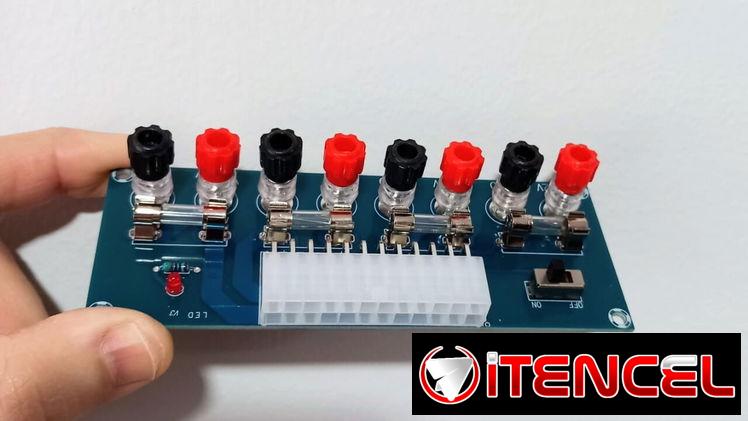 PLACA TESTER PARA FUENTES