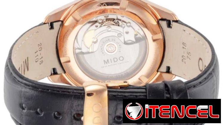 RELOJ DE LUJO SUIZO AUTOMATICO MARCA MIDO BELLUNA 2 (M0244073603100) CRISTAL ZAFIRO , MANILLA CUERO Y MÁS  58049738