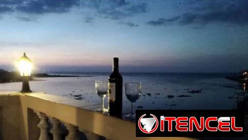 Renta de casa con piscina con vista al mar. Alquiler de casa con piscina en Playa.