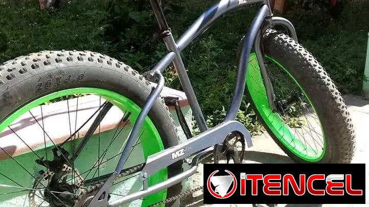 YAGU * Bicicleta FAT BIKE MZ verde 26″